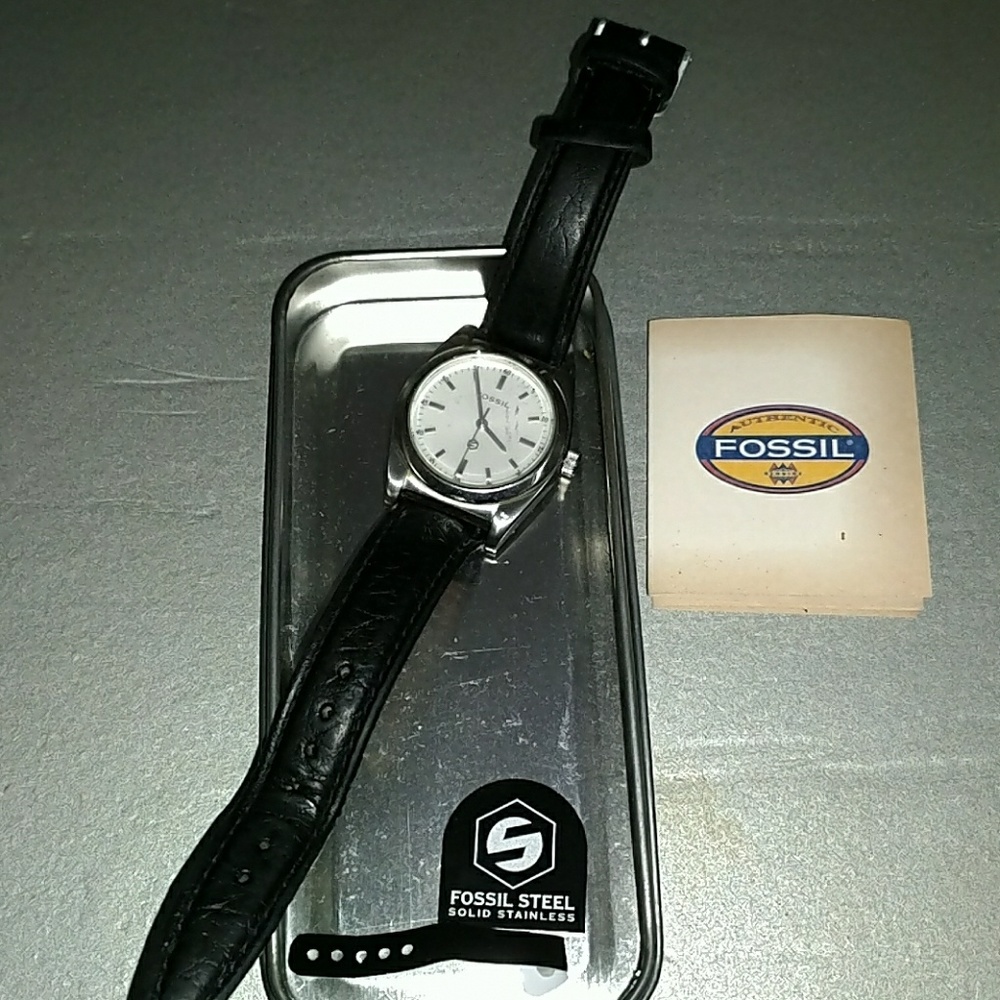 Stainless steel Fossil collectors watch